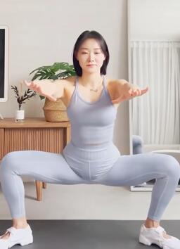 3分钟深蹲