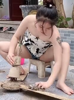 天才妹子Maya完美修复了坏掉的吊扇