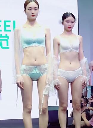 快手模特内衣T台走秀29