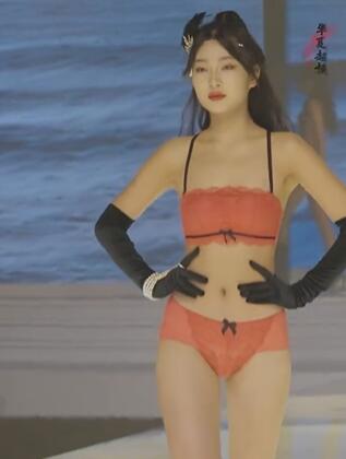 广州时尚内衣博览会九九精品中外模特