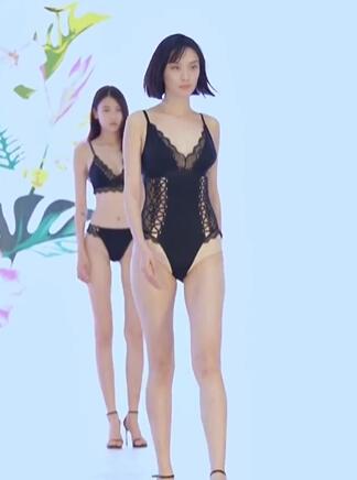 快手精品时尚美女模特T台走秀23