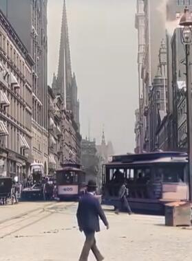 1896年的美国纽约仅次于伦敦的世界第二大城市