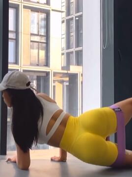 冬日宅家蜜桃臀训练|背影杀手养成计划