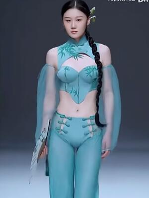 2024中国大学生时装周西安工程大学学生作品发布秀