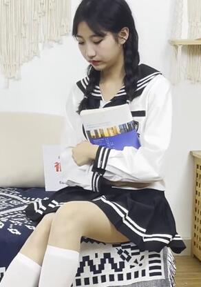 初夏 黑白海军服2