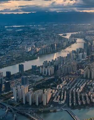 《山水福州》悟2福州城市航拍延时摄影